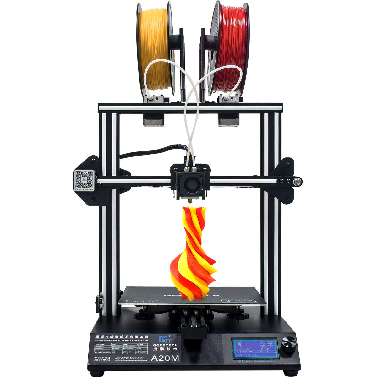 Impresora 3D GEEETECH A20M Prusa I3